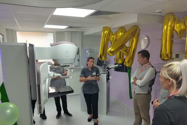 Wessex Mammo Demo – Radiology Manager Claire Fitzgerald gives a walkthrough of the Mammography machine.