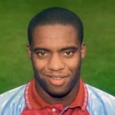 Former footballer Dalian Atkinson pictured in 1991 for Aston Villa (PA)