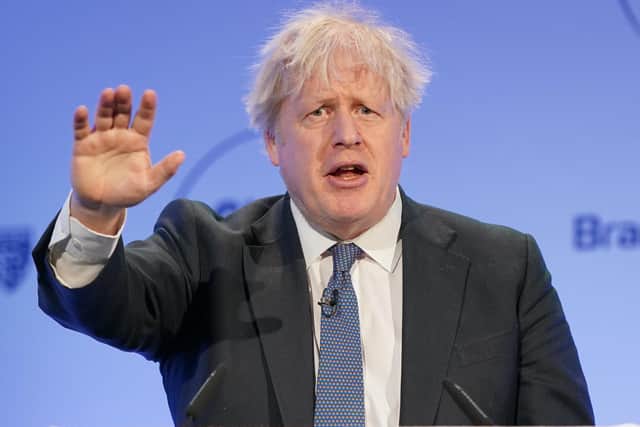 Former prime minister Boris Johnson was known as ‘trolley’ due to his tendency to change direction. (Picture: Jonathan Brady/PA Wire)