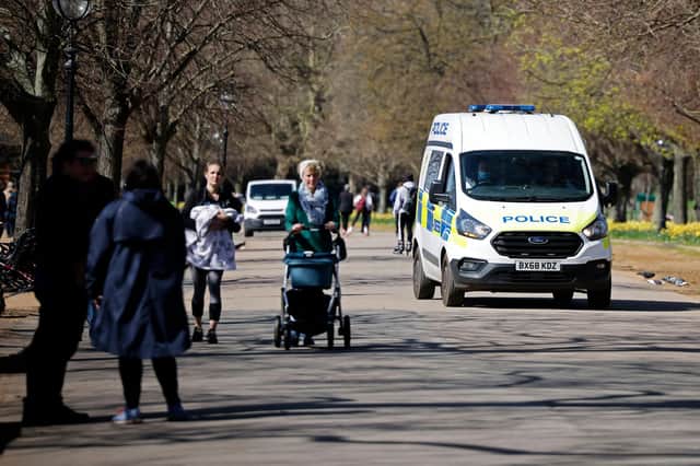 Police issue warning about ‘selfish’ gatherings over Easter weekend (Photo by TOLGA AKMEN/AFP via Getty Images)