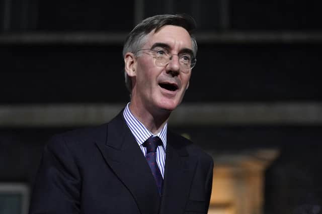 Newly installed Business Secretary Jacob Rees-Mogg