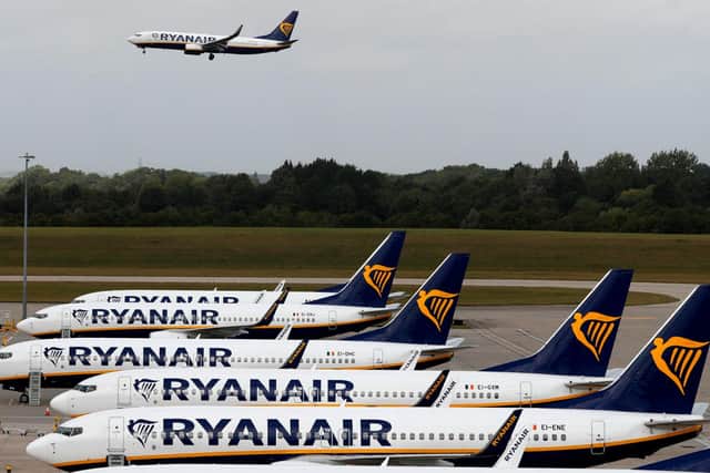 Ryanair plans to run roughly 2,300 flights per day in summer (Getty Images)