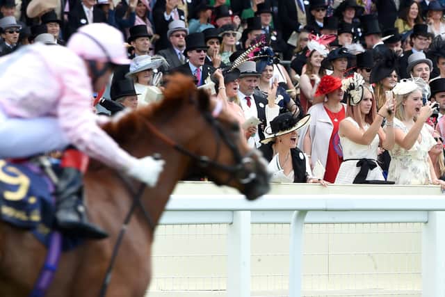 Royal Ascot 2021 is part of the government's Covid test programme to bring large crowds back to live events. (Pic: Getty)
