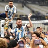 Argentina captain Lionel Messi finally got his hands on the World Cup after victory over France in the final.