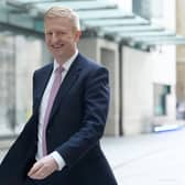 Deputy Prime Minister Oliver Dowden arrives at BBC Broadcasting House in London. (Picture: Stefan Rousseau/PA Wire)