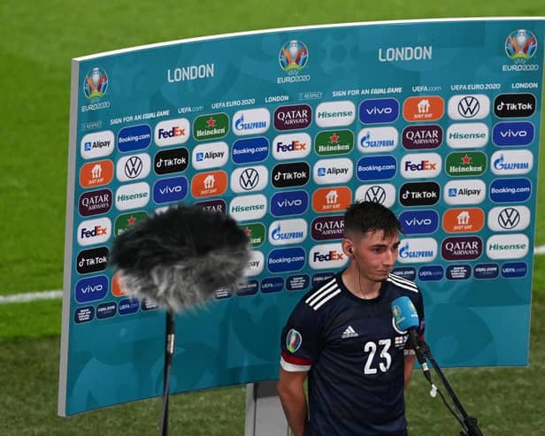 Billy Gilmour. (Photo by Facundo Arrizabalaga - Pool/Getty Images)