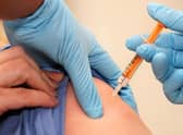 The Health Secretary urged all those eligible to take up the jab (Photo: LEWIS WHYLD/AFP via Getty Images)
