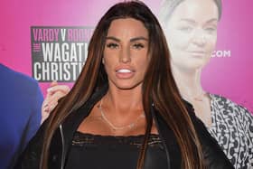 Reality TV star and former glamour model Katie Price (Photo by Eamonn M. McCormack/Getty Images)