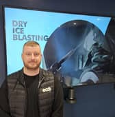 Steven McCreadie, Dry Ice Team Leader at Eco Group.