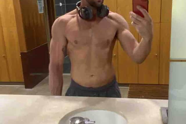 Dave Mullen, 34, has now swapped his cocaine addiction for the gym and went every day for year when he went sober