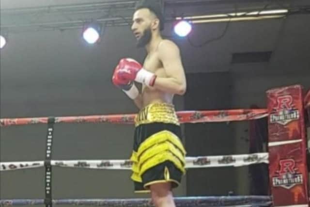 Luton boxer ready for his UK debut and his next KO fight. Submitted picture