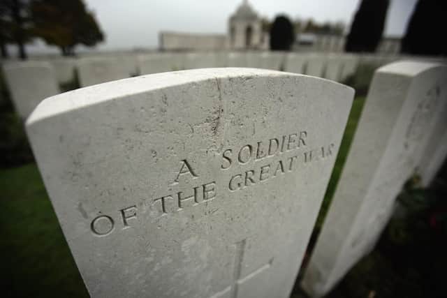 Most of the men were commemorated by memorials that did not carry their names (Photo by Matt Cardy/Getty Images)