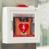 Defibrillators can come with LCD displays to provide on screen instruction, voice instructions, and instant feedback so the rescuer knows the quality and effectiveness of their CPR. (Pic: Getty)