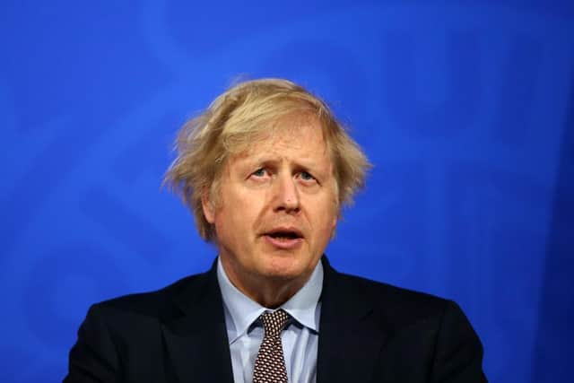 Prime Minister Boris Johnson acknowledged the pandemic during his Easter message (Photo: Hollie Adams - WPA Pool/Getty Images)