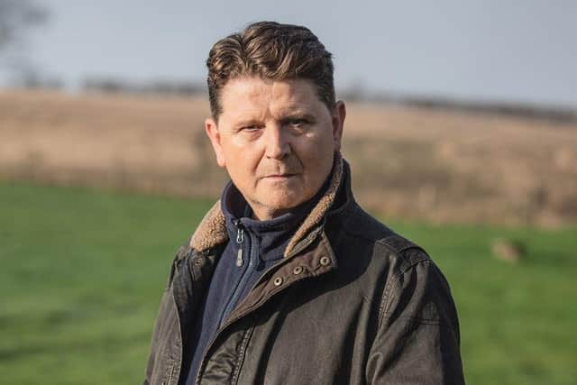 Dinsdale will resume his role as director, having met an explosive end in Emmerdale (Picture: ITV)