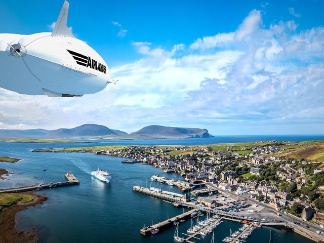 Blimp Airlander 50 will be capable of carrying 200 passengers.