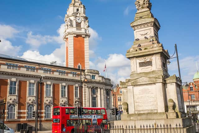 Lambeth Borough Council Town Hall building on Brixton Road, south west London (Shutterstock)