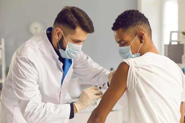 Men are falling behind on their jabs - but one expert things indifference rather than true vaccine hesitancy could be to blame.