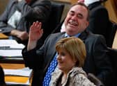 Alex Salmond with Nicola Sturgeon in 2008, when they were still on speaking terms (Photo by Jeff J Mitchell/Getty Images)