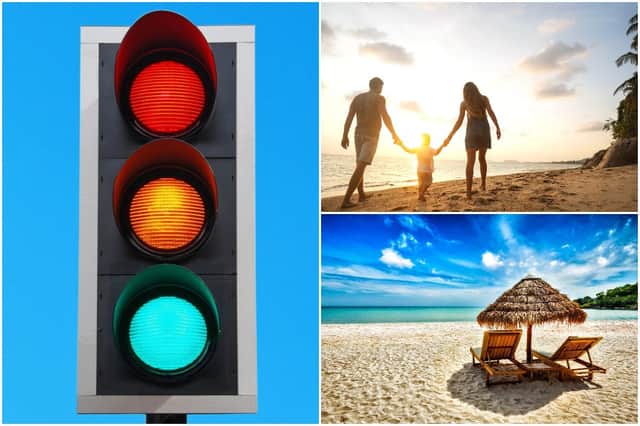 A travel traffic light system will be introduced to categorise countries based on risk