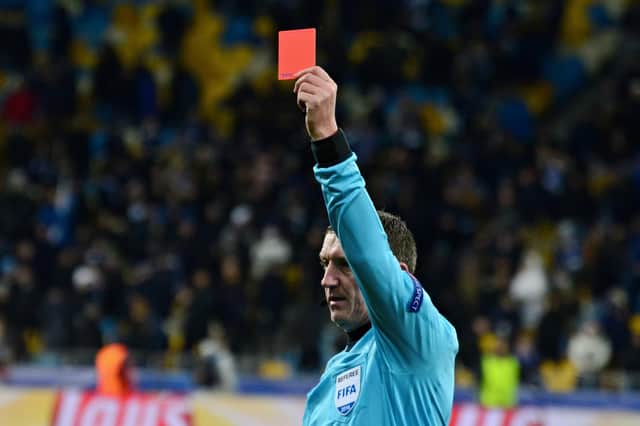 These are the teams who have been issued with the most red cards at the Euros. (Pic: Getty)