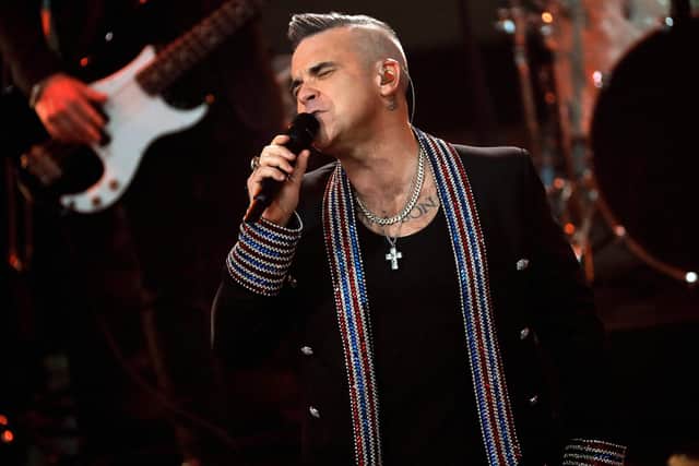Robbie Williams. PIC: Getty