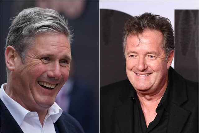Sir Keir Starmer is set to be grilled by Piers Morgan in the latest episode of Life Stories (PA/Getty).