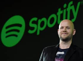 Daniel Ek founded music streaming platform Spotify in 2006 - now he wants to buy Arsenal Football Club. (Pic: Getty)