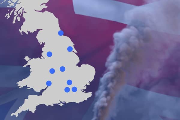 Most of the areas worst affected by air pollution-attributable deaths are in London - but there are vast differences between the worst and least affected areas in each English region