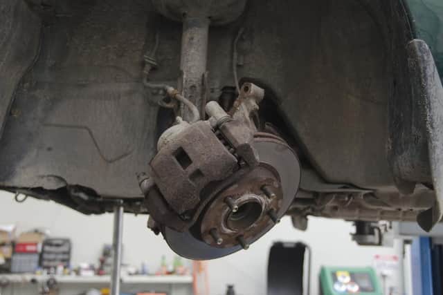 Suspension components are among the most common victims of pothole damage