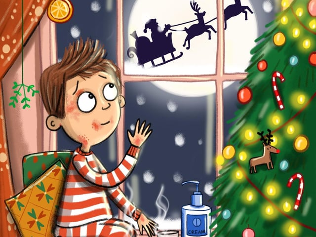 Eczema Outreach Support are asking people to give children with eczema the gift of friendship