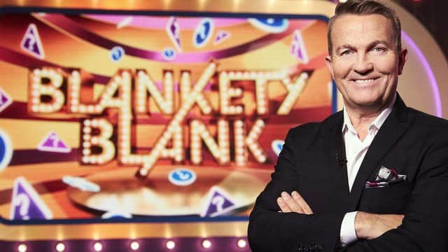 Actor and television presenter Bradley Walsh will present the new series of Blankety Blank (BBC)