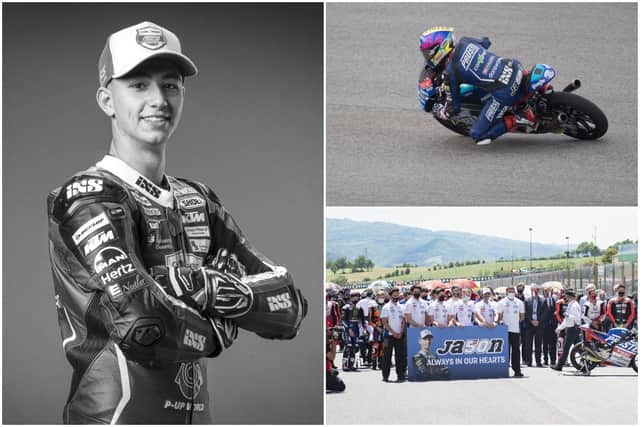 The rider passed away following a crash at the Mugello circuit of the Italian Grand Prix (Photo: MotoGP/Mirco Liazzari GP/Getty Images)
