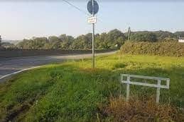 The sign for Slag Lane near Chesterfield will not be replaced