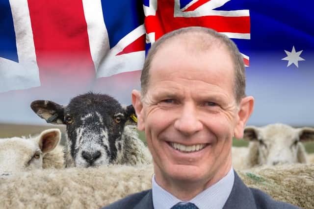 Jim Fairlie MSP argues that the UK-Australia trade deal was done with no consultation, no consent and no parliamentary scrutiny (Composite Image: Mark Hall/JPI Media)