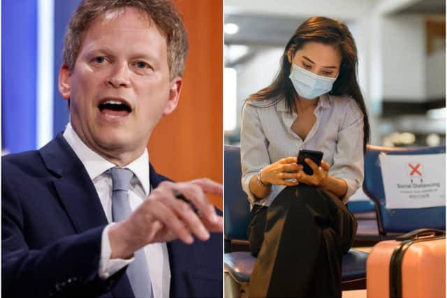 Transport Secretary Grant Shapps has urged holidaymakers wanting to travel to countries on the Government’s amber list to have “more patience” (Photo: Tolga Akmen-WPA Pool/Getty Images and Shutterstock)