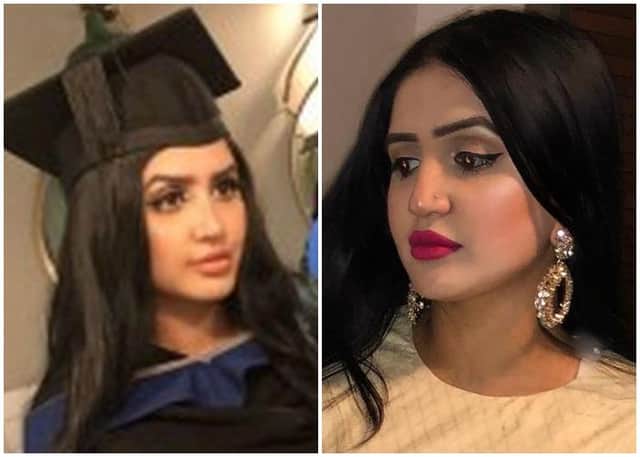 Police in Lahore, Pakistan, are on the hunt for two men in connection with the killing of Mayra Zulfiqar (Facebook and LinkedIn)