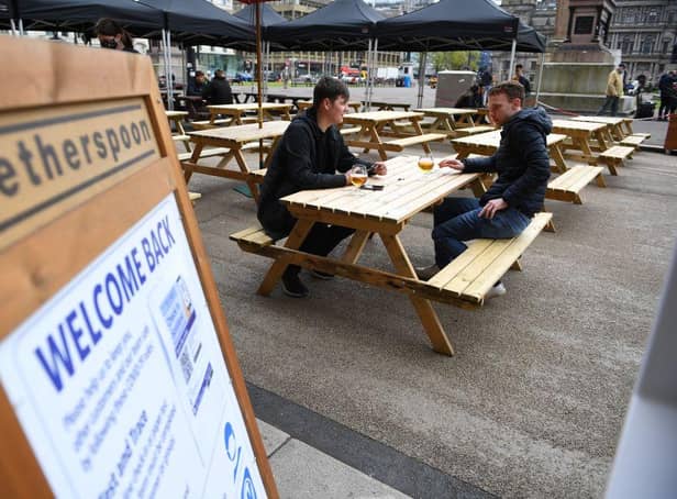 Glasgow will remain in Tier 3, with alcohol not permitted indoors (Picture: Getty Images)