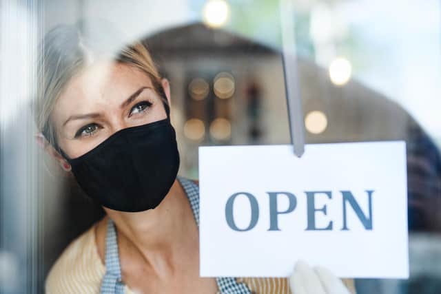 This is when stores, charity shops and hairdressers can reopen under the government’s easing of Covid lockdown rules. (Pic: Shutterstock)
