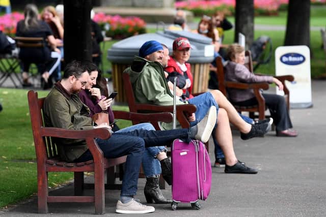Restrictions around travel and outdoor meetings have been brought forward due to positive data (Photo: Jeff J Mitchell/Getty Images)