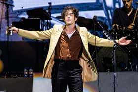 The 1975 (pictured is Matty Healy. Photo by Mauricio Santana/Getty Images