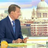 Bill Turnbull will appear as a guest presenter on Good Morning Britain this week, reuniting with his former co-host Susanna Reid (Photo: GMB/ITV)