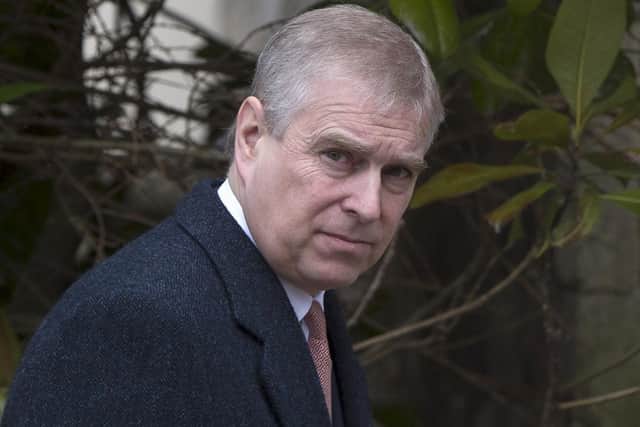 Prince Andrew will not attend the service