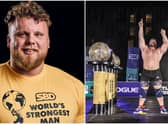 Tom Stoltman is the first Scotsman to ever win the World's Strongest Man competition (Twitter)