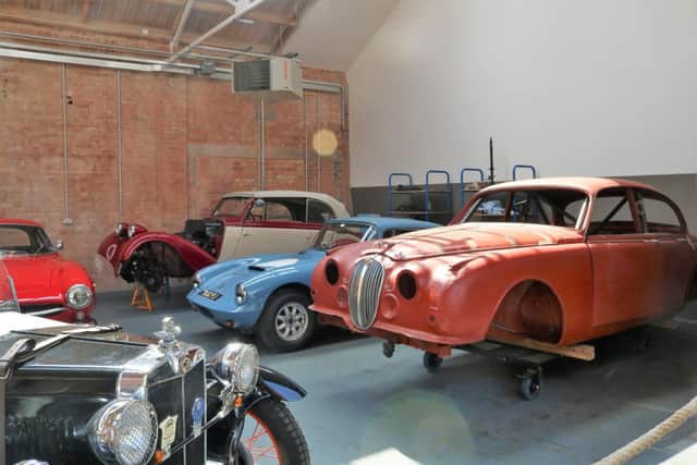 Thousands of businesses such as those that operate at the Bicester Heritage site are involved in the UK's classic car industry