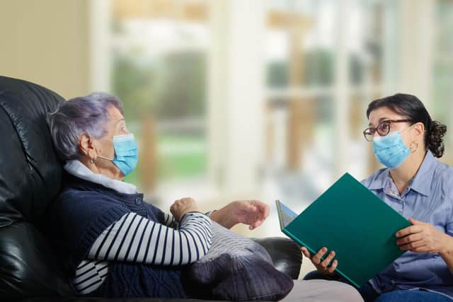The UK’s human rights watchdog has said it is “reasonable” to legally require care home staff to be vaccinated against Covid-19 (Photo: Shutterstock)