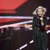 Irish entry Lesley Roy misses out on Eurovision final  (Photo by KENZO TRIBOUILLARD/AFP via Getty Images)