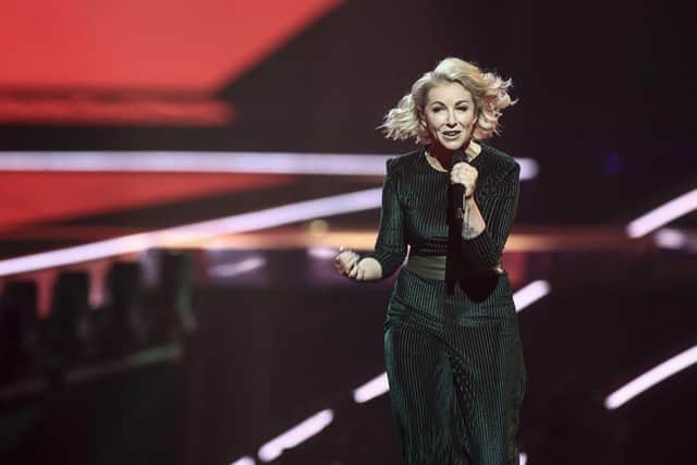 Irish entry Lesley Roy misses out on Eurovision final  (Photo by KENZO TRIBOUILLARD/AFP via Getty Images)