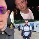 Reece Williams, aged 23, Lewis Soden, aged 24, and Connor Page aged 21, all died