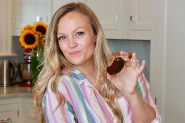 Lauren Sharpe used the ‘skinny app’ to alter her body shape when she struggled with orthorexia